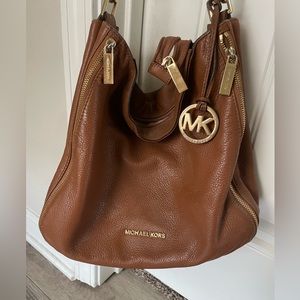 Michael Kors Brown Leather Purse